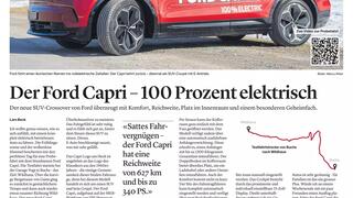 Probefahrt mit Ford Capri