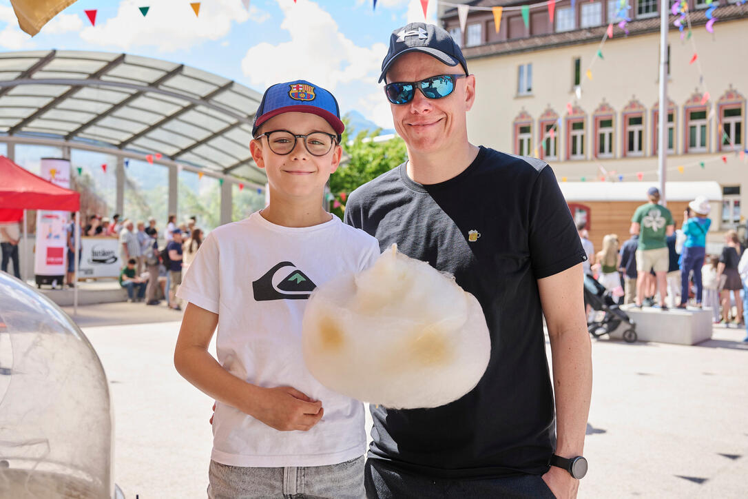 Buskers Strassenkunstfestival in Vaduz