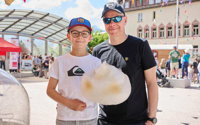 Buskers Strassenkunstfestival in Vaduz
