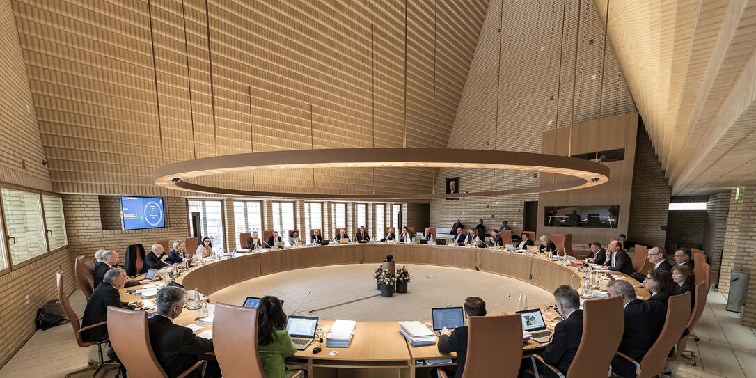 Liechtensteiner Landtag in Vaduz