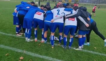 Der FC Schaan feiert den Herbstmeistertitel