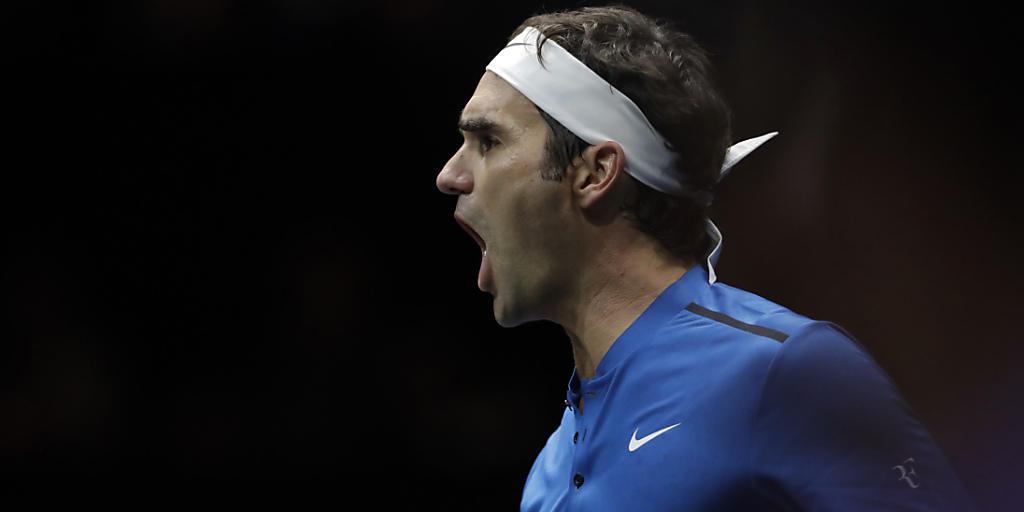 Roger Federer - hier am Laver Cup - kehrt in Schanghai nach einem Monat Pause auf die ATP-Tour zurück