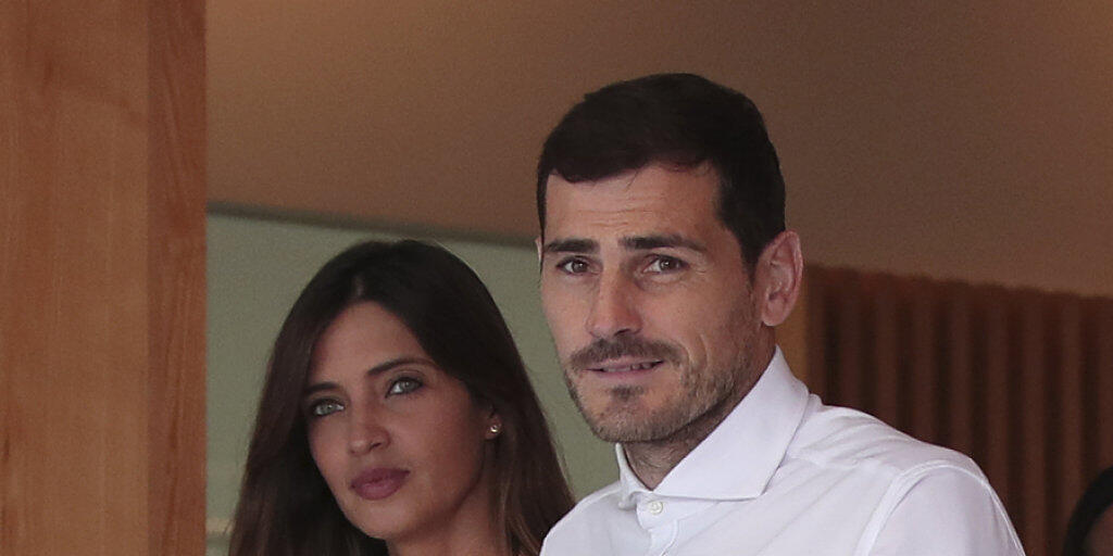 Iker Casillas und seine Ehefrau Sara Carbonero Iker Casillas und seine Ehefrau Sara Carbonero