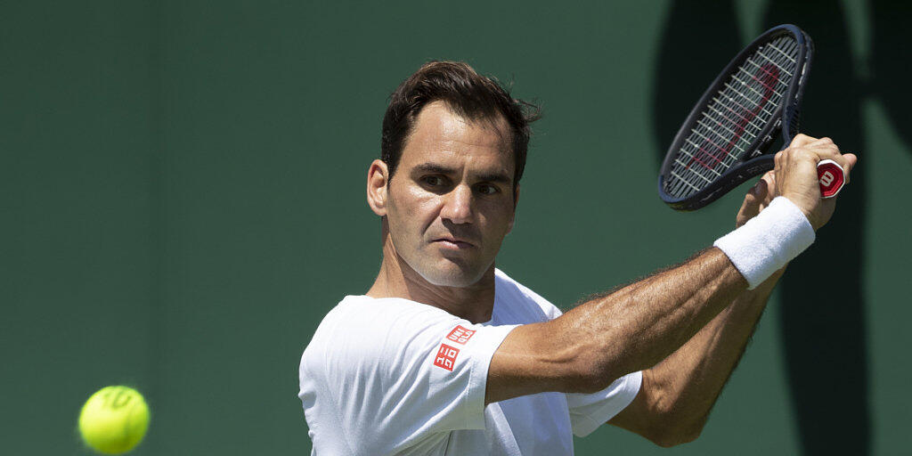 Roger Federer trifft in der Startrunde von Wimbledon erstmals auf den Südafrikaner Lloyd Harris