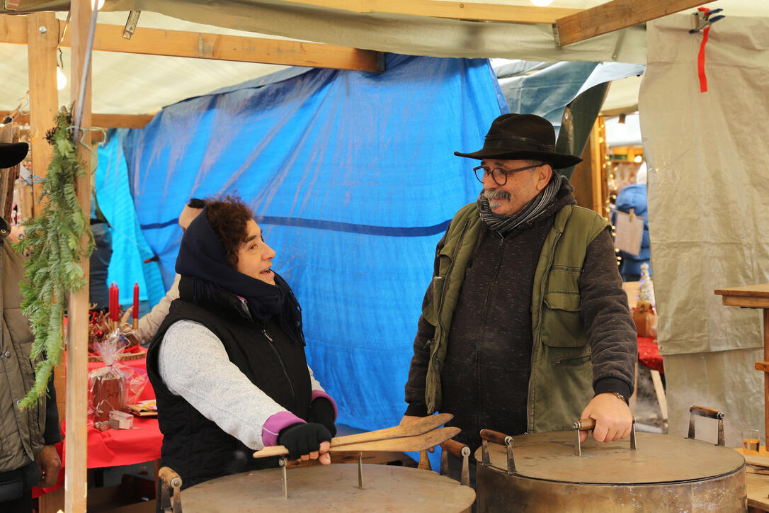 Weihnachtsmarkt in Mels
