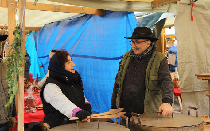 Weihnachtsmarkt in Mels