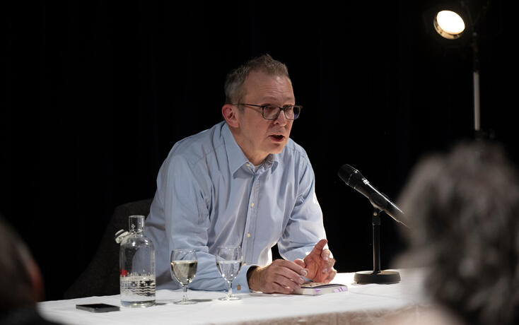 250321 Buchpr&auml;sentation von Mathias Ospelts neuem Roman