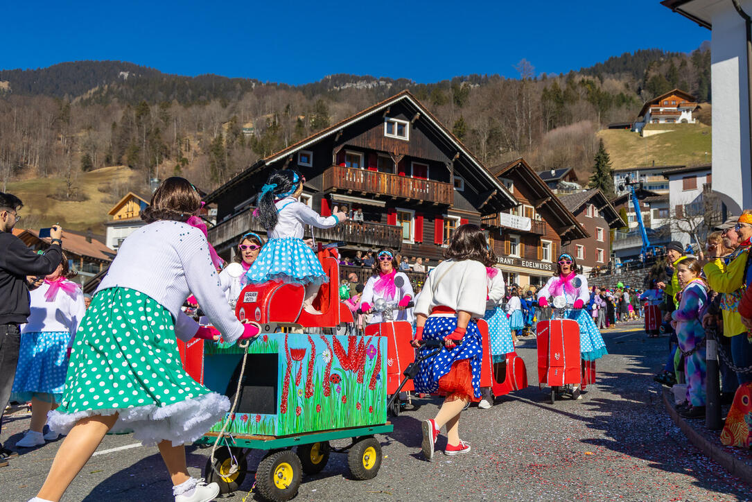Fasnachtsumzug in Triesenberg (04.03.2025)