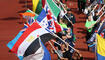 Liechtensteiner Delegation bei der Gymnaestrada 2023 in Amsterdam