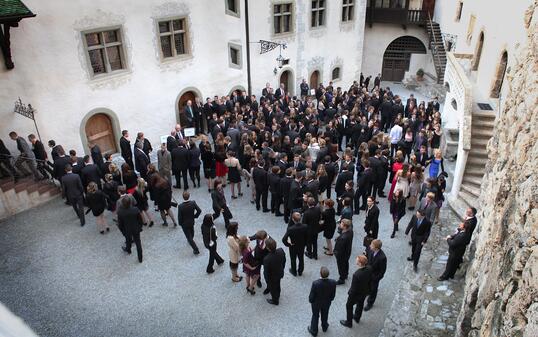 Jungbürger Schloss Vaduz 29.10.11