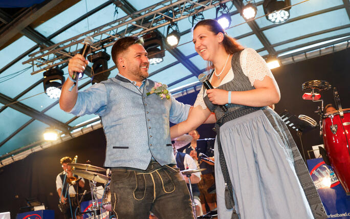 Auftakt zum 77. Verbandsmusikfest mit dem Bayerischen Abend in Vaduz