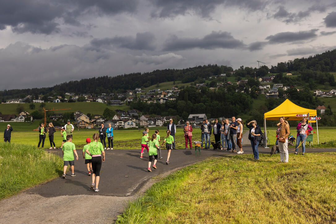 Sponsorenlauf der Primarschule Mauren