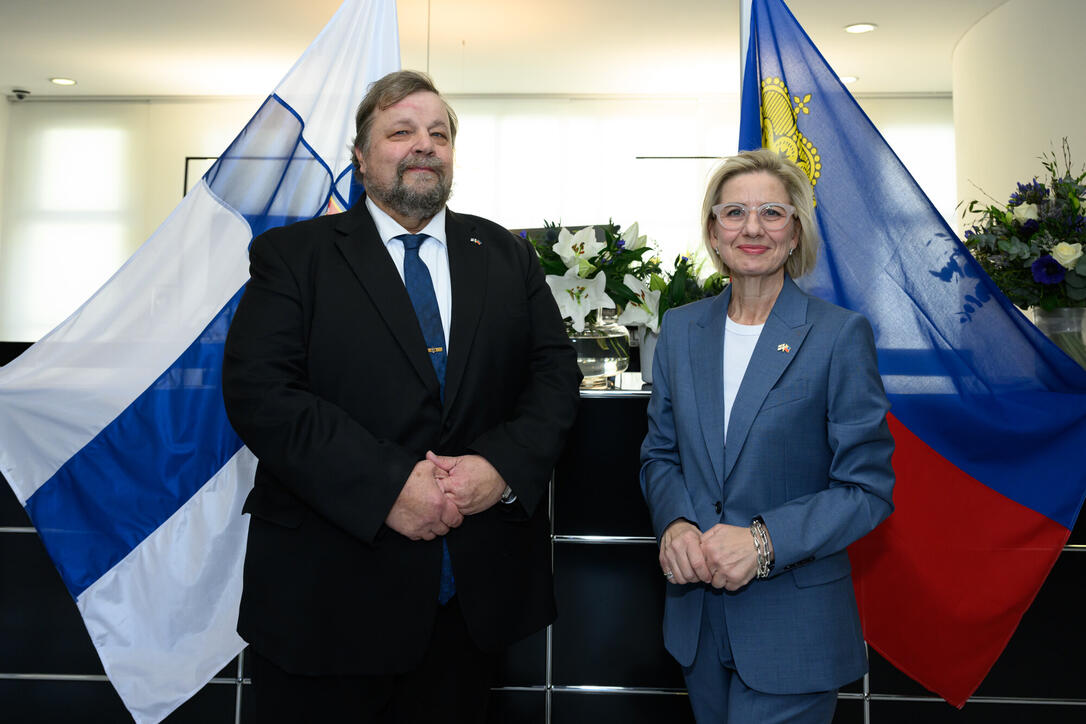 Eröffnung des  finnischen Honorkonsulats in Vaduz