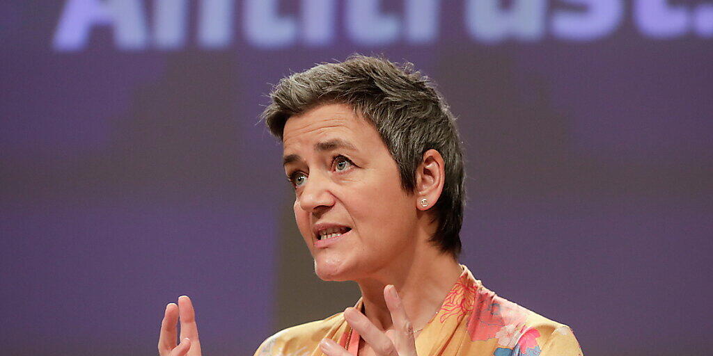 EU-Kommissarin Margrethe Vestager gibt im Streit um die Steuernachzahlung von Apple in Irland nicht auf und geht vor das oberste EU-Gericht. (Archiv)