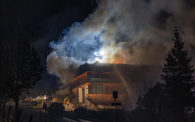 Brand Heizwerk Malbun (16.12.2025)