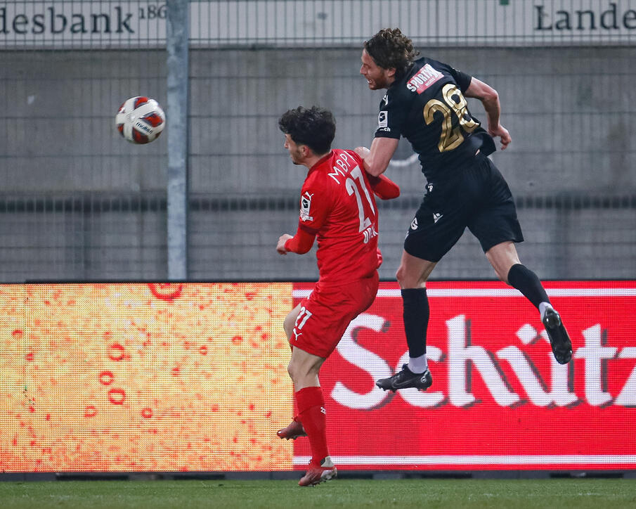 Liechtenstein Schweiz Fussball Challenge-League FC Vaduz - FC Thun