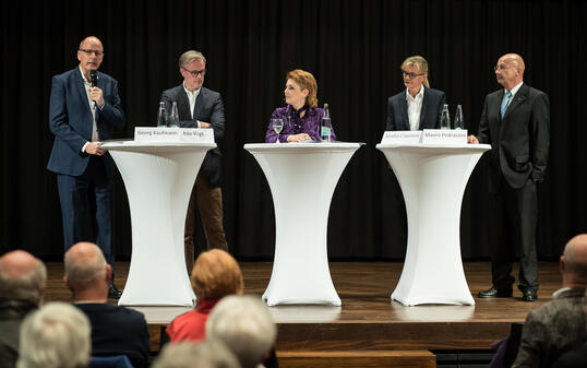 Diskussionsveranstaltung zum Neubau Landesspital, Triesen