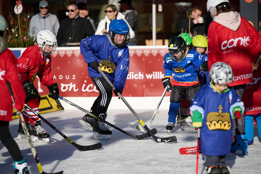 Eishockey-Schnupperkurs in Vaduz