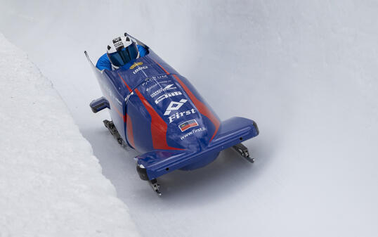 Zweier Bob, St. Moritz