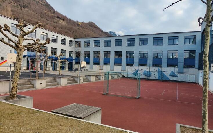 Der Pausenplatz der Primarschule &Auml;ule wird umgestaltet.