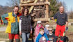 Kinder bauen Funken in Schaanwald