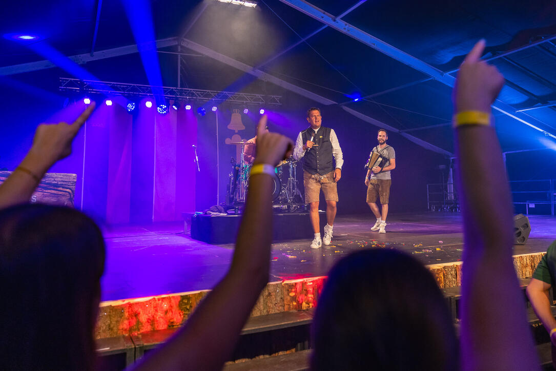 Verbandsmusikfest Partyeskalation mit Peter Wackel in Malbun (28.06.2024)