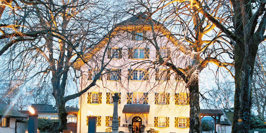 Der Energiekonzern Axpo will das Schloss Böttstein verkaufen. Heute befindet sich darin ein Hotel und ein Restaurant.