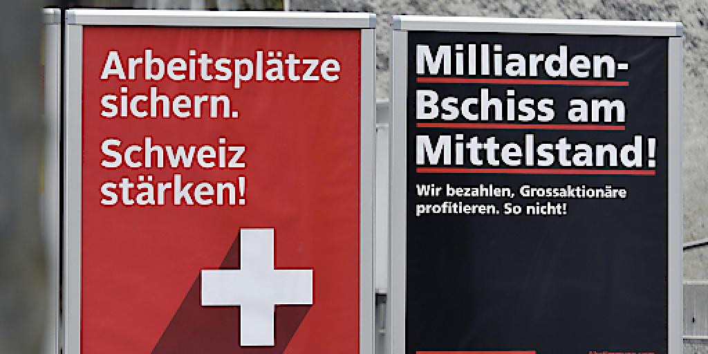 Die Vorlage zur Unternehmenssteuerreform III wurde am Ende deutlich abgelehnt, obwohl der Bundesrat, die Kantone und die meisten Parteien dafür waren. (Archivbild)
