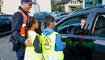 Verkehrsaktion &laquo;Schulanfang 2026&raquo; der Landespolizei in Schaan.