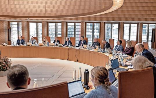 Liechtensteiner Landtag in Vaduz