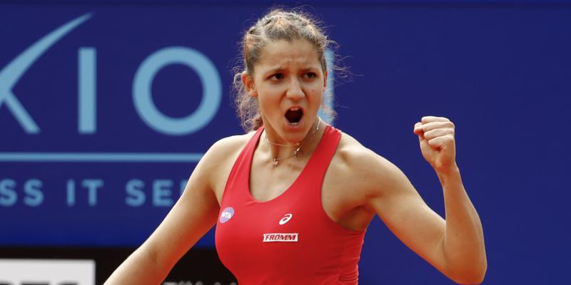 Kämpferisch und nervenstark: Rebeka Masarova überrascht bei der Ladies Championship in Gstaad weiter