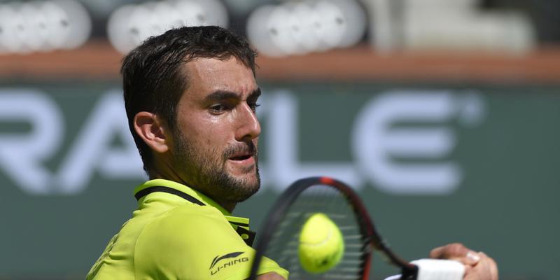 Marin Cilic, hier in in Aktion in Indian Wells, wird wie im Vorjahr am Geneva Open antreten