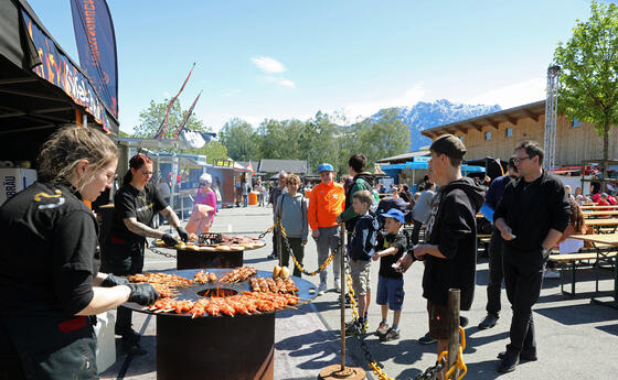 Werdenberger Street-Food-Festival in Grabs