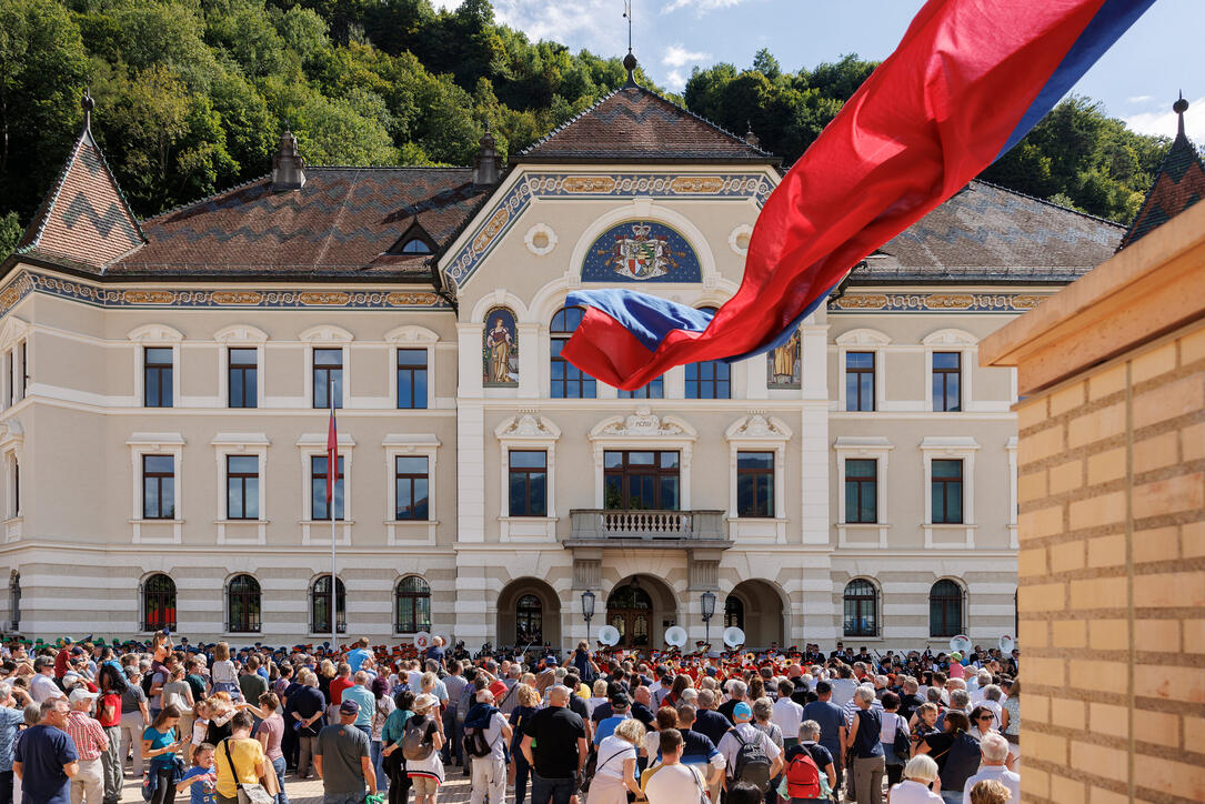 Princely Tattoo Parade in Vaduz