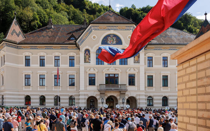 Princely Tattoo Parade in Vaduz