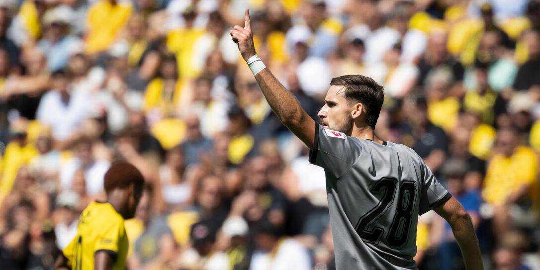 Milos Cocic erzielte im gestrigen Duell gegen Young Boys seinen ersten Doppelpack f&uuml;r Vaduz.