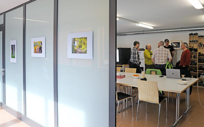 Tag der offenen T&uuml;r im Vereinshaus in Ruggell