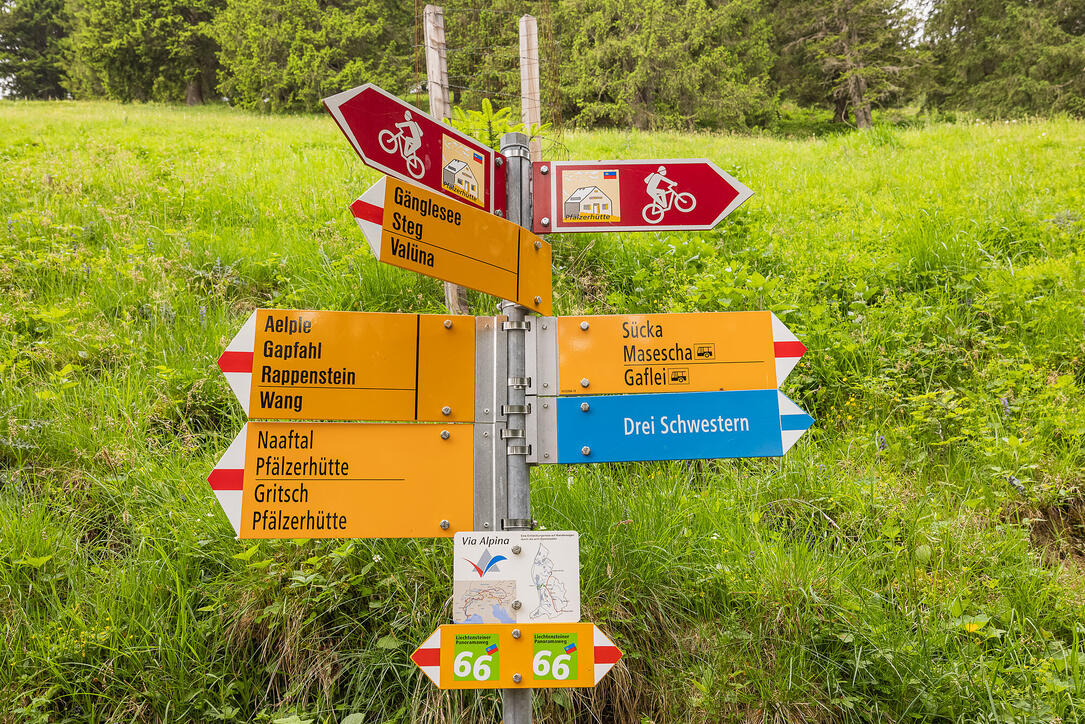Wanderung: Steg - Alpeti - Pfälzerhütte - Malbun