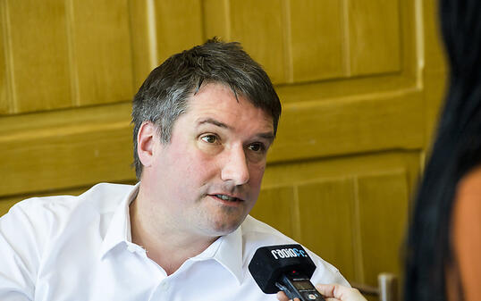 Will die rechte Mehrheit im Bundesparlament bei den Wahlen 2019 "brechen": SP-Parteichef Christian Levrat. (Archivbild)