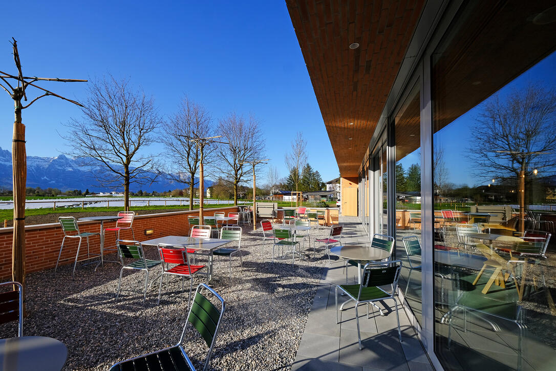 Liechtenstein Schaan Vaduz Neueroeffnung Jugendherberge