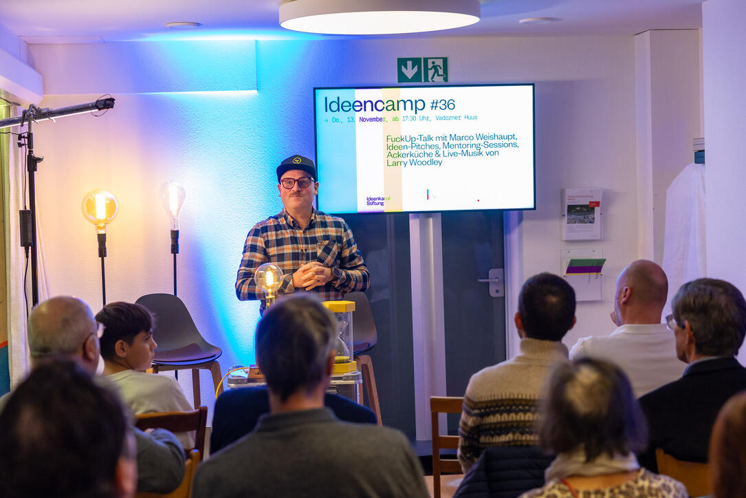 Ideencamp #36 in Vaduz (13.11.2025)