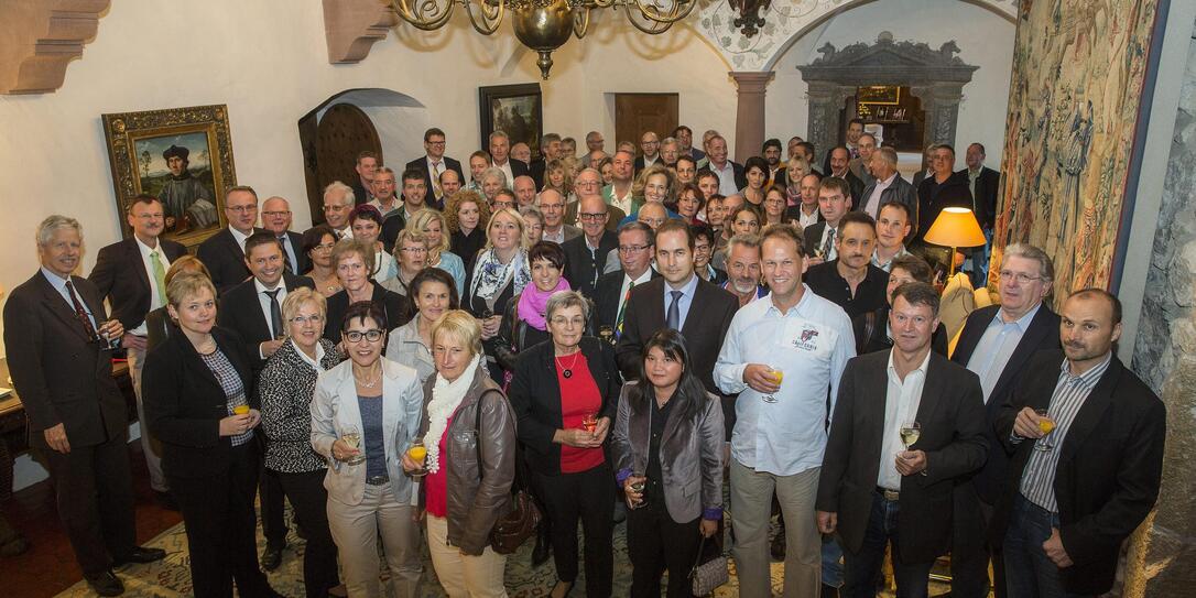 Empfang Blutspender auf Schloss Vaduz 140925