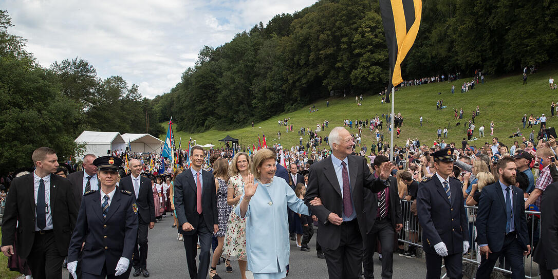 Staatsakt Staatsfeiertag in Vaduz