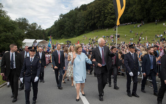 Staatsakt Staatsfeiertag in Vaduz