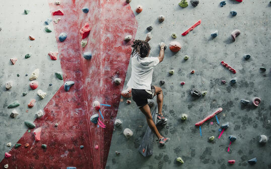 Solo Session At The Climbing Centre