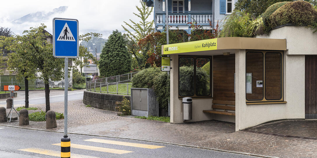 Bushaltestelle Kohlmarkt in Eschen