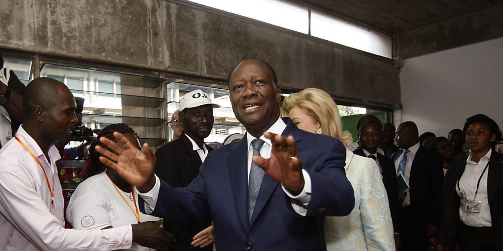 Ivorischer Präsident für weitere fünf Jahre: Alassane Ouattara hat die Wahl gewonnen. Ivorischer Präsident für weitere fünf Jahre: Alassane Ouattara hat die Wahl gewonnen.