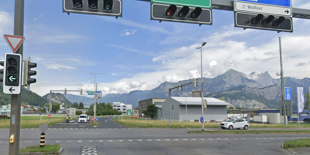 Atuobahneinfahrt Sargans