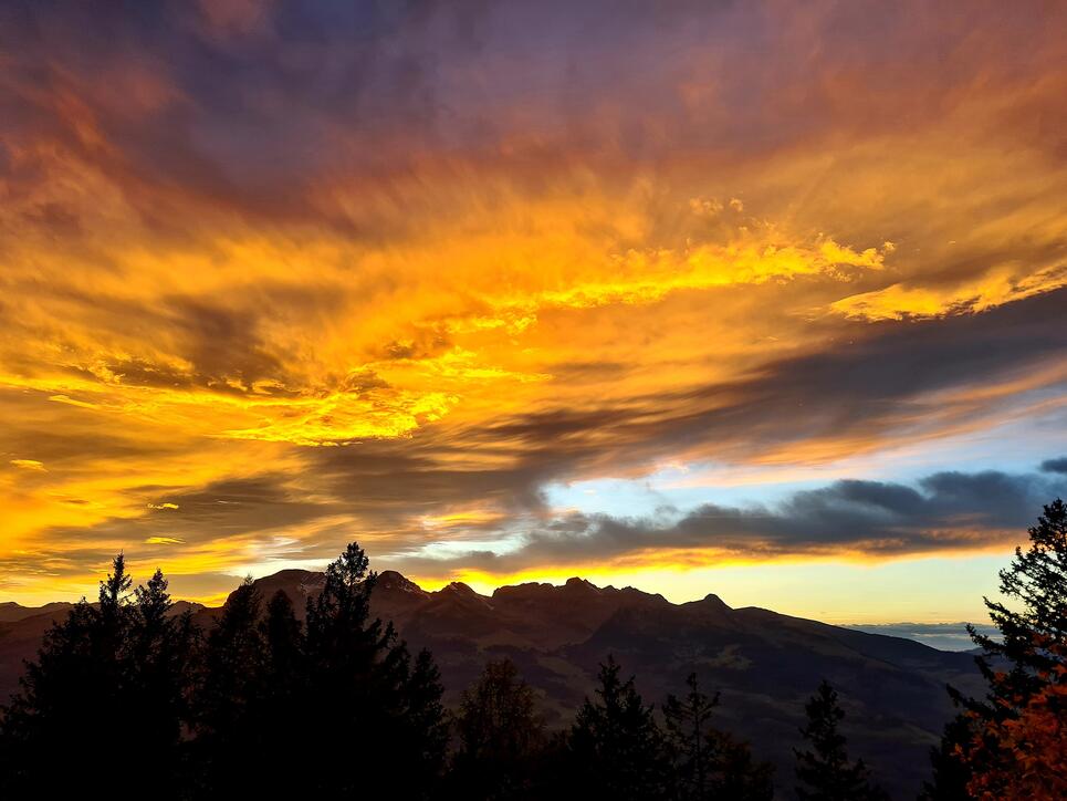 Wunderschöne Abendstimmung
