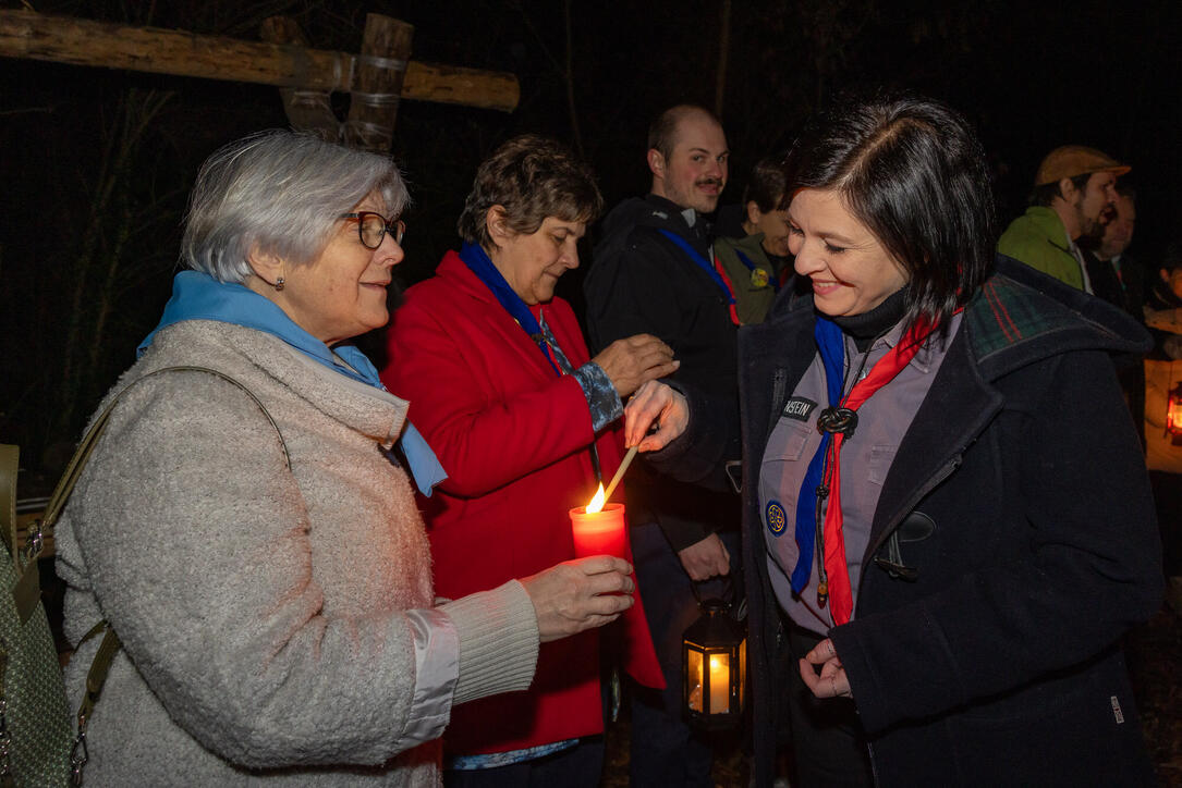 Friedenslicht 2025 in Liechtenstein (17.12.2025)